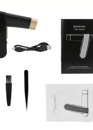 CRONY Hand-held Aromatherapy Device Portable USB Electric Bakhoor Oudh Burner Mini Incense Burner