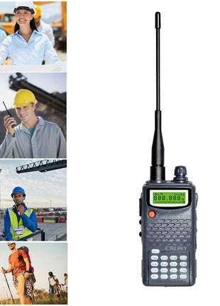 Crony 6W CN888 UHF Professional Two Way Radio VOX UHF Handheld Walkie Talkies 5-12km