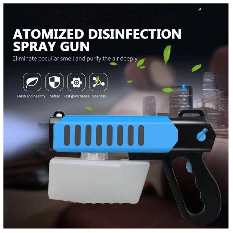 CRONY RZ-W2 Electric disinfecting gun Nano Atomized Blue Light Disinfection Spray