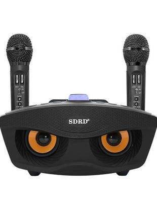 SD306 BT Speaker | Strange Designs Give 2 Microphones-Black