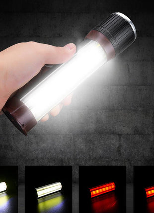 X2  Flashlight Multi Function Outdoor Car LED Flashlight Ultra Bright Torch Light