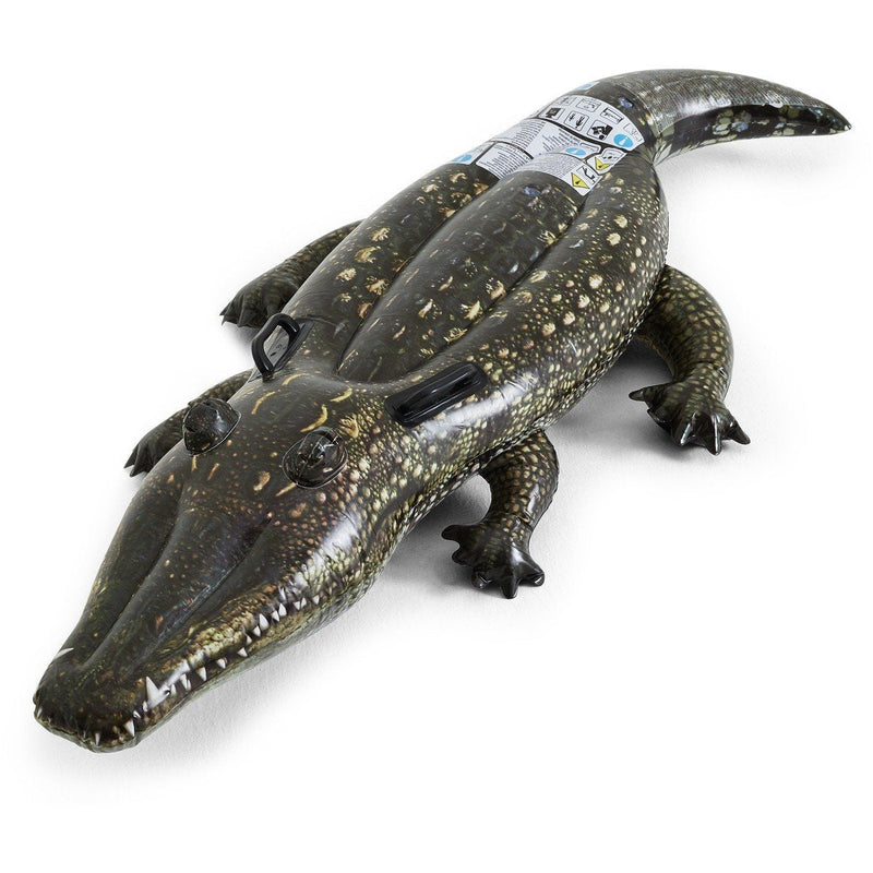 Realistic Gator -12 Tricky toys Intex Realistic Gator Ride-one, Age 3+ Multi-color 6x67x34 inches