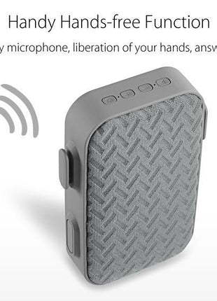 MY220BT Handheld Bluetooth Speaker Wireless Portable Subwoofers 3D Surround With Mini KTV Singing Bar-Gray