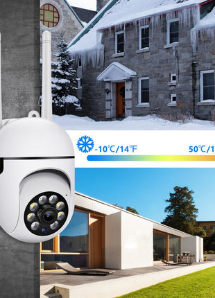 NIP-27 V380 APP 1080P Full color Wireless Camera HD IP Wireless CCTV Camera Waterproof Outdoor WiFi CCTV Security Cameras