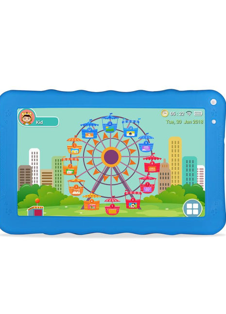 CRONY K19 9-inch 8GB ROM 512MB RAM Android WIFI Kids Tablet | Blue