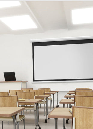 Crony Projection Wall  Screen 100 Inch 4:3 Anti-Light With  projector screen by manual Screen