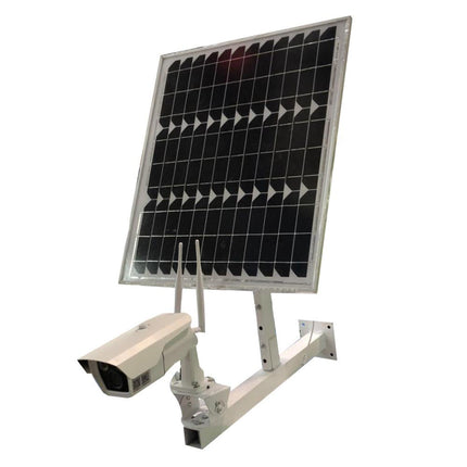 Support 3G, 4G network, solar powered outdoor monitoring system