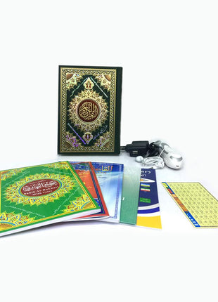 Crony M9 4GB Quran Rechargeable USB Quran Reading Pen Islamic Muslim Prayer MP3 Digital Speaker Gift Set