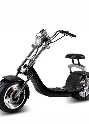 CRONY X7 Harley Style 2 Wheel Fat Tyre Electric Single Seater Electric motorcycle-Black