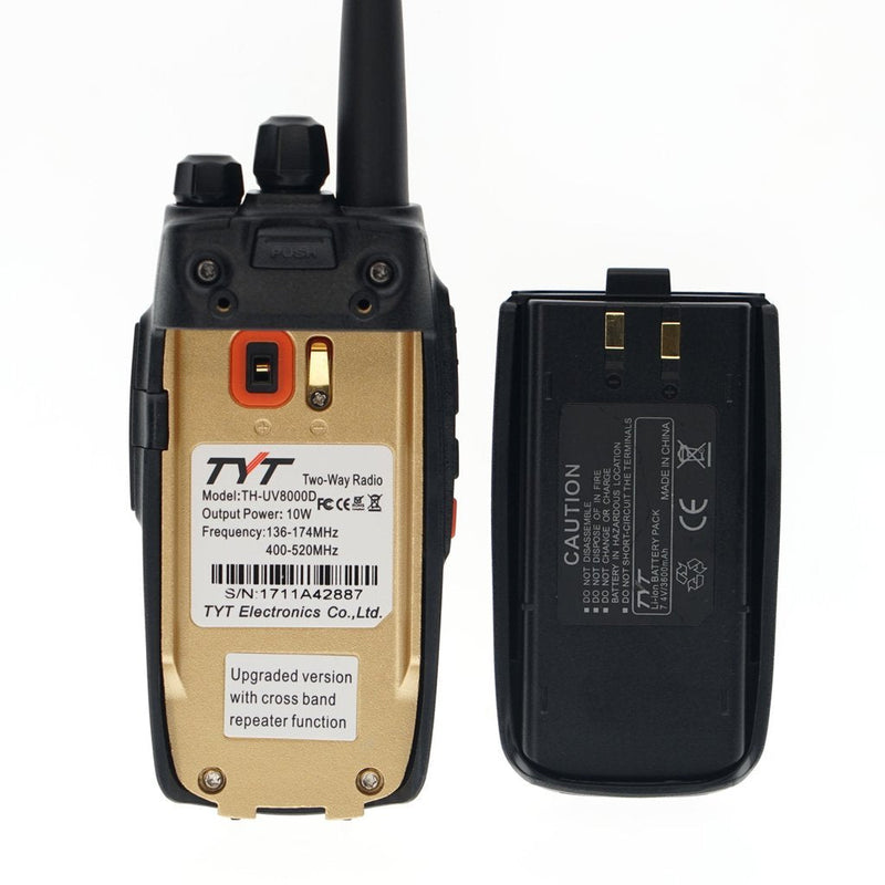 Crony TYT 10W Th-UV8000D Walkie Talkie Handheld Transceiver Two Way Radio long distance Walkie Talkie 8-20km