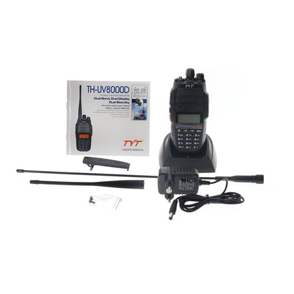 Crony TYT 10W Th-UV8000D Walkie Talkie Handheld Transceiver Two Way Radio long distance Walkie Talkie 8-20km