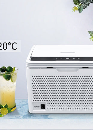 CRONY Car Refrigerator 10L Cold and Hot C10/DC/AC car cooler portable compressor small refrigerator