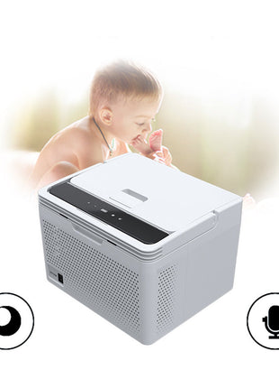 CRONY Car Refrigerator 10L Cold and Hot C10/DC/AC car cooler portable compressor small refrigerator