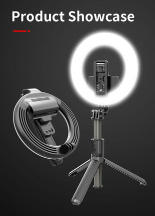 L07 mobile phone Live Fill Light Wireless Control Dimmable Camera  Phone Ring Lamp With Stand Tripod