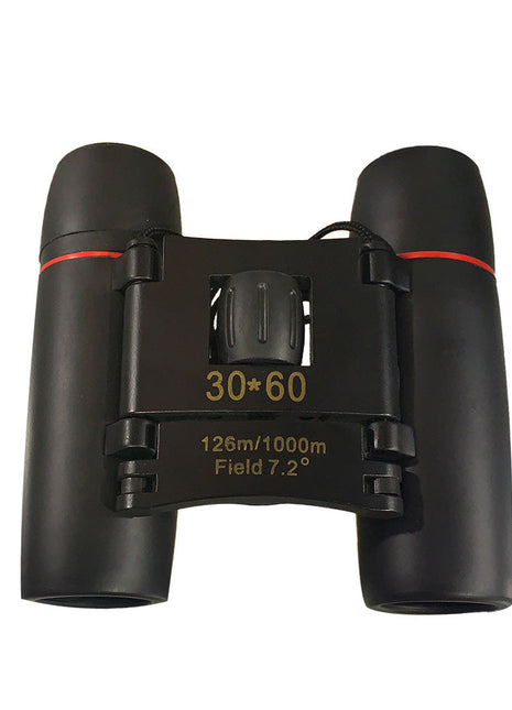 30*60 Binocular 30x60 day and night camping travel vision spotting scope optical folding HD binoculars