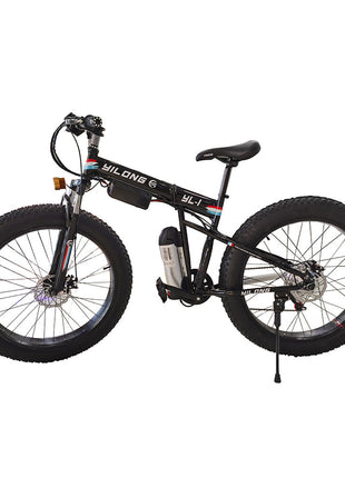 CRONY FB-EM028 26inch Fold Electric Bike 36V Lithium Battery Powerful Sand Ebike | Black