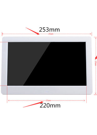 CRONY 10inch Smart digital picture photo frame function signage advertising player | Black