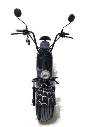 CRONY X3 BIG HARLEY+LI-ion battery+BT+double seat Electric motorcycle | Black