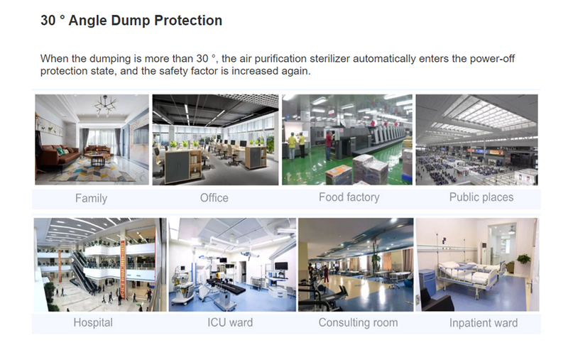 CRONY KJ660 Air Purifier Disinfection Air Cleaner for Hospital Public Air Sterilizer Indoor Air Purifier