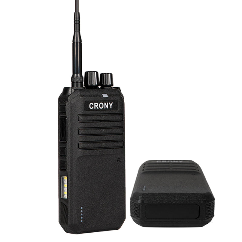 Crony 25W P30 high power professional walkie talkie with car jump start LED emergency light 15-55km