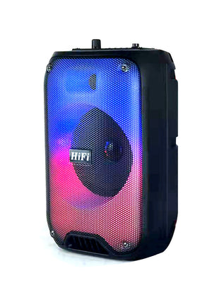 CRONY RX-6168 Speaker portable blututh speaker dancing speaker with flame light 10W party outdoor speaker