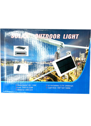 CRONY ZYC-001 Solar Lamp Outdoor Rechargeable Emergency Remote Control Camping Solar Panel LED  Ligh