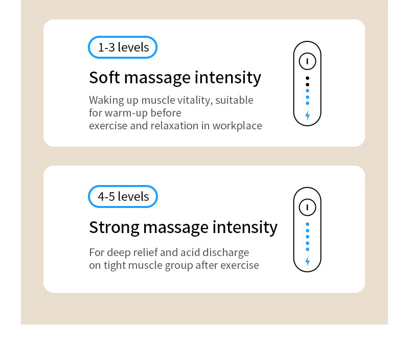 CRONY Q1 Mini Muscle massager gun handheld cordless portable full body muscle relaxation massage gun with Brushless Motor