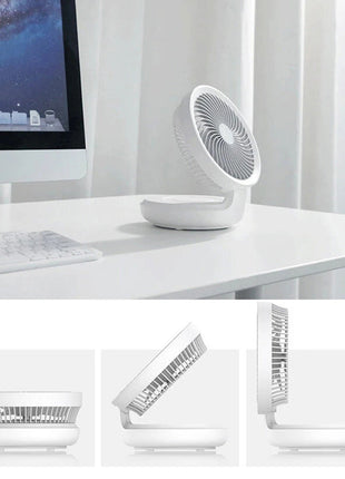 CRONY E808 Suspension circulation comfortable fan Eco-system Night Light Touch Control 4 Wind Speed