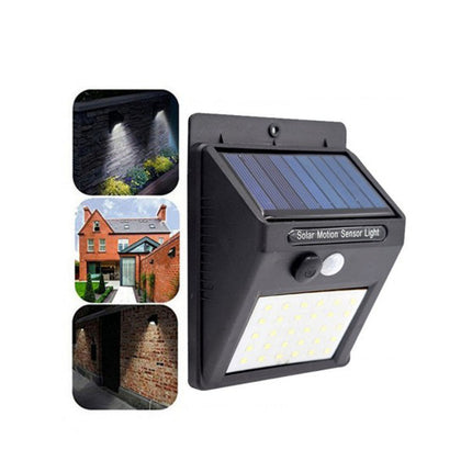 CRONY 30LED Solar Powered LED Wall Light Motion Sensor Lights Outdoor Garden Security Lamp