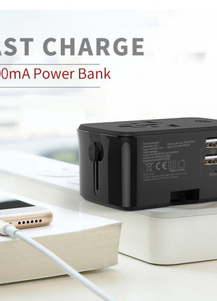 CRONY SL-310B Travel Charge With Power Bank