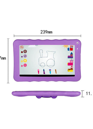 CRONY K19 9-inch 8GB ROM 512MB RAM Android WIFI Kids Tablet | Purple