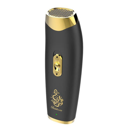 B11 upright hand-held Bukhoor Aromatherapy Portable Arabic Electric Bakhoor Incense Burner | Black+Golden