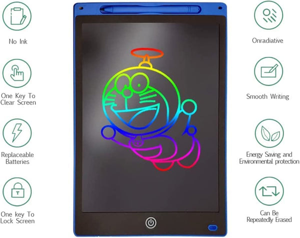 CRONY LED Writing Tablet Writing Doodle Board 3D LED Luminous Magic Drawing Pad Toys Erasable Sketching Notepad