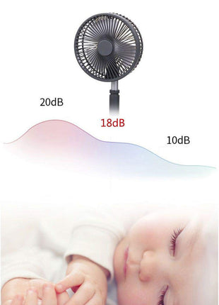 Crony Telescopic speaker fan with Wireless Speaker and Aroma Fragrance Diffuser Portable | White