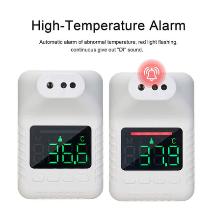 CRONY K3X Automatic sensing wall thermometer Non-contact Infrared Thermometer Automatic Digital Temperature Measurement Fever LCD