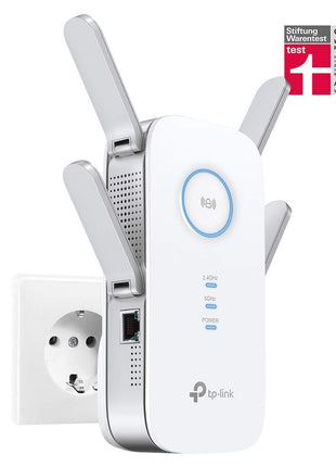 Tp-Link Ac2600 RE650 Universal Dual Band Range Extender With 1 Gigabit Port And 4 External Antennas