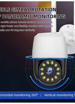 CRONY EC131 Full color night vision 1.5 inch ball machines  4X Camera WiFi Camera AI Human Detection Audio 1080P Wireless Security CCTV Cameras