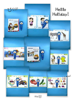 H1-Children read with a pen Help Your Child To Read & Write Learn Interactive Learning System
