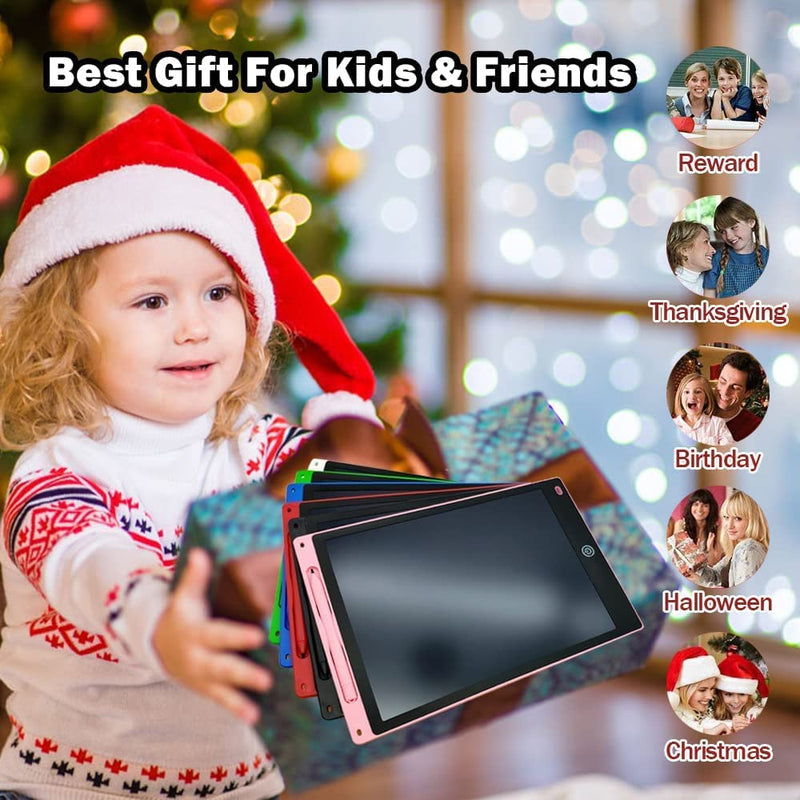 CRONY LED Writing Tablet Writing Doodle Board 3D LED Luminous Magic Drawing Pad Toys Erasable Sketching Notepad