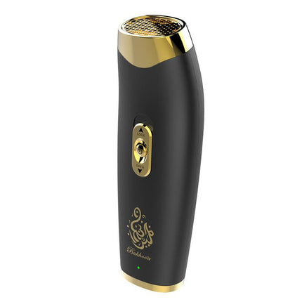 B11 upright hand-held Bukhoor Aromatherapy Portable Arabic Electric Bakhoor Incense Burner | Black+Golden