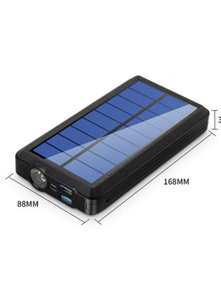 CRONY CN-158 Solar Wireless Charging With Cord Mobile Power Bank self-contained line charging treasure for outdoor