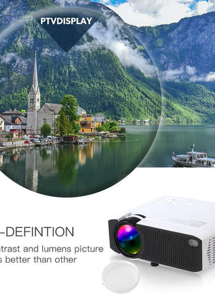 E400A Smart Projector Ram HD 3D WiFi miracast 2500 Lumens Home Cinema Projector