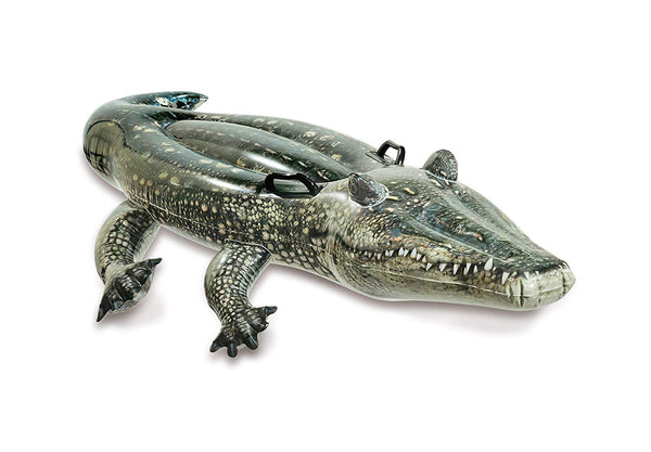 Realistic Gator -12 Tricky toys Intex Realistic Gator Ride-one, Age 3+ Multi-color 6x67x34 inches