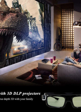 CRONY Active 3D glasses DLP-Link for All 3D DLP Projectors