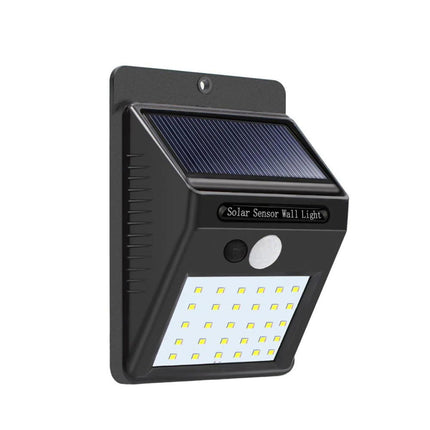 CRONY 30LED Solar Powered LED Wall Light Motion Sensor Lights Outdoor Garden Security Lamp