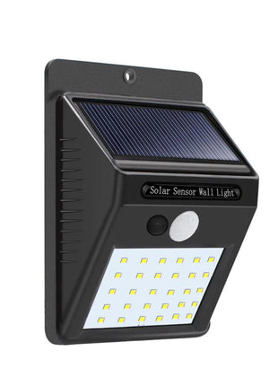 CRONY 30LED Solar Powered LED Wall Light Motion Sensor Lights Outdoor Garden Security Lamp