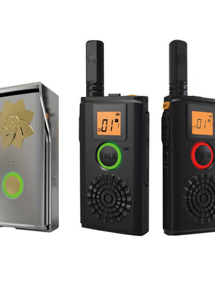 CRONY 1W T-368D Doorbell Walkie Talkie Two Way Radio Professional FM Transceiver with Loudly Doorbell Doorphone