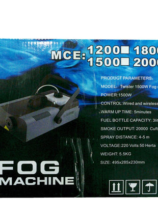 Best Fog Machine for Photography, 2500 Watt Club Smoke Machine for DJ, Party, Concerts, Weddings, Christmas - edragonmall.com