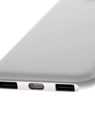 Veger 25000mAh 2 USB OUTPUT Power Bank for Smart Phones - V11 white - edragonmall.com