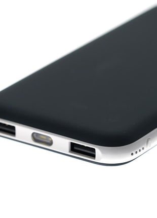 Veger 25000mAh 2 USB OUTPUT Power Bank for Smart Phones - V11 black - edragonmall.com